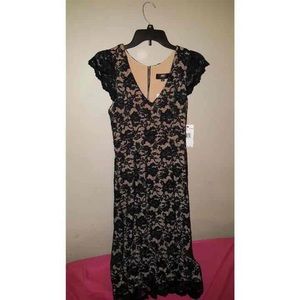 Saks Fifth Avenue Knit Lace Dress